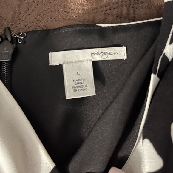 Halogen, black and white jumpsuit - Picture 5 of 5